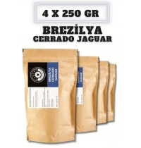 Castro Brezilya Cerrado Jaguar Kahve 1000 Gr.(4x250 Gr)
